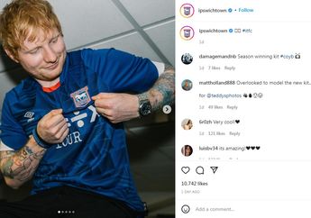 Ada Merah-Putih di Jersey Anyar Ipswich Town, Demi Hormati Elkan Baggott yang Sukses di Timnas Indonesia?