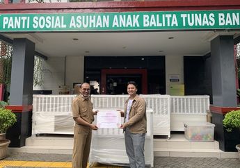 Laksanakan CSR ke Panti Sosial Asuhan Anak Balita Tunas Bangsa, Gramedia Serahkan 10 Boks Tidur Bayi dan Mainan Boneka