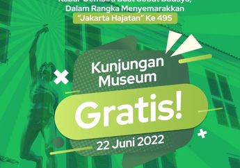 Selamat Ulang Tahun Jakarta ke-495! Pemprov DKI Gratiskan 3 Moda Transportasi dan Tiket Masuk ke Museum Khusus Hari Ini