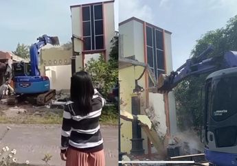Suami Selingkuh dan Pilih Nikahi Pelakor, Pengusaha Telor Asin di Ponorogo Balas Dendam Bawa Eskavator Untuk Hancurkan Rumah Rp300 Juta