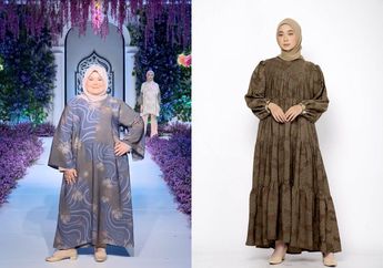 Gamis Big Size ZM Zaskia Mecca Sold Out dalam Hitungan Hari Setelah Fashion Show Lazada