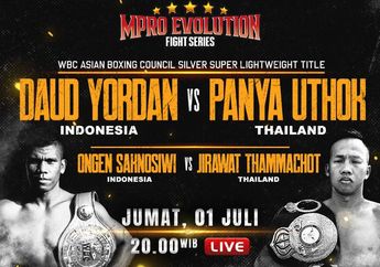 Jangan Sampai Ketinggalan, Simak Pertandingan Daud Yordan dan Ongen Saknosiwi yang Kembali Naik Ring di Kompas TV, Catat Tanggalnya yuk!