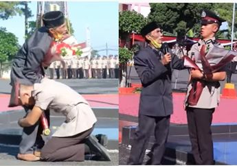 Viral, Kisah Haru Anak Sopir Angkot Jadi Polisi, Tangisnya Pecah Sampai Sujud saat Dipeluk Erat sang Bapak, Andi Sonjaya Dapat Pesan Pilu: Berpihak Pada Masyarakat!