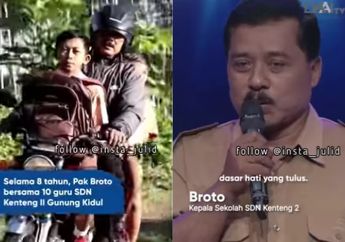 Penuh Haru! Kepala Sekolah Ini Rela Antar Jemput 25 Siswanya Selama 8 Tahun agar Tak Putus Sekolah, Kini dapat Ganjaran atas Kebaikannya