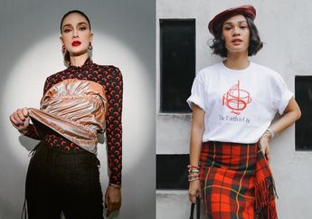 Adu Gaya Luna Maya vs Andien Aisyah Saat Kenakan Baju Desainer Indonesia yang Sama Persis! Siapa Paling Kece?