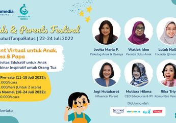 Peringati Hari Anak Nasional, Yuk Bangun Bonding Orang Tua dan Anak Bersama Kids & Parents Festival