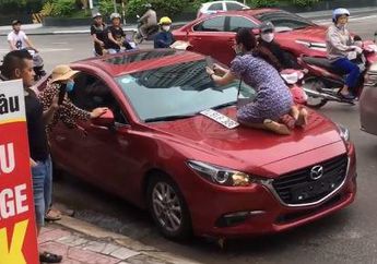 Kadishub Angkat Bicara Soal Anggotanya yang Viral Usai Nemplok di Kap Mobil saat Razia Parkir Liar
