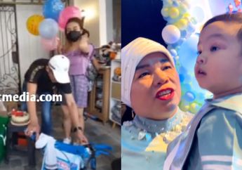 'Kenapa Harus di Sini?', Doddy Sudrajat Tiup Lilin di Depan Teras Rumah Gala Sky, Dewi Zuhriati Nilai Tindakan sang Besan Sangat Aneh