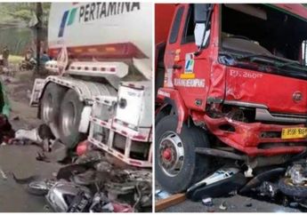 Kecelakaan Fatal! Truk Pertamina Tabrak Belasan Pemotor, Jumlah Korban Luka Parah hingga Meninggal Dunia Bikin Syok, Begini Kondisi Jalanan Pasca Kejadian
