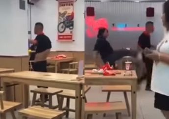 Pria Nekat Buka Celana, Tak Malu Pamer Area Intim di Restoran, Wanita Ini Auto Berikan Tandangan Maut hingga Banjir Pujian dari Warganet