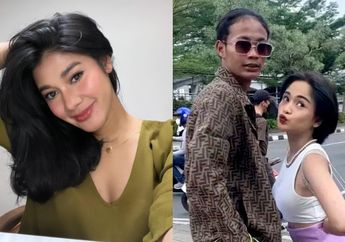 Naysilla Mirdad Tampil Berani Pakai Crop Top Seksi Ikuti Tren Citayam Fashion Week