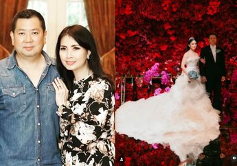 Bertabur Ribuan Mawar Merah bak Istana Negeri Dongeng, Tengok Megahnya Pernikahan Anak Konglomerat Hary Tanoesoedibjo, sang Pengantin Cantik Jelita bak Ratu Sejagat