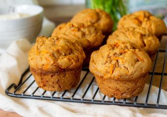 Resep Mudah Bikin Carrot Muffin, Buat Pencinta Muffin Wajib Coba!