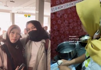 Bikin Iri Semua Anak Rantau! Wanita Ini Bagikan Momen Ibunya Masak Banyak Makanan untuk Dibawa sang Putri Merantau