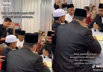 Viral Siswa SMP Harus Jadi Wali Nikah Kakak Perempuannya untuk Gantikan sang Ayah yang Meninggal Dunia, Netizen Langsung Banjir Air Mata