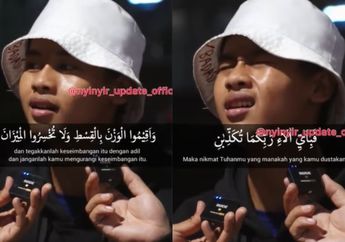 'Bonge Lewattt', Ditantang Lafalkan Surat Ar Rahmaan, Anak Nongkrong di Citayam Fashion Week Ini Sukses Bikin Netizen Melongo Dengarkan Suara Indahnya
