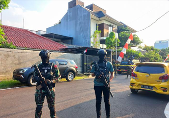 Dijaga Ketat, Rumah Pribadi Irjen Ferdy Sambo Terlihat Dipasang Garis Polisi
