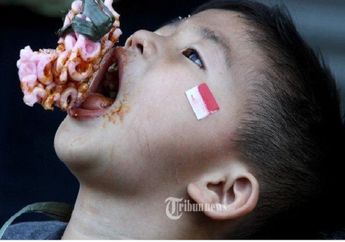Sambut HUT RI ke- 77, Begini Sejarah Lomba Makan Kerupuk yang Selalu Diadakan untuk Meriahkan Hari Kemerdekaan, Ternyata Ada Maknanya