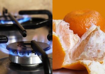 Awalnya IRT Ini Iseng Bakar Kulit Jeruk di Atas Kompor, Nggak Disangka Sesuatu Justru Terjadi, Keesokan Harinya Jadi Ketagihan