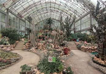 Taman Cantik Dalam Rumah Kaca, Pengunjung Kebun Raya Bedugul Bali Kini Bisa Menikmati Indahnya Taman Tematik Eka Karya