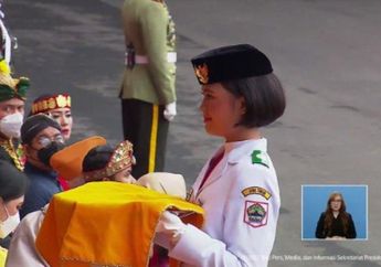 Didapuk Sebagai Pembawa Baki Bendera Merah Putih di Istana Merdeka, Inilah Arti Nama I Dewa Ayu Firsty, Ternyata Memiliki Makna Ini