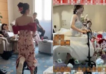 2 Kali Tunda Pesta Pernikahan karena Pandemi Covid-19, Gadis Ini Putuskan Tetap Gelar Resepsi Ketiga Meski Kakinya Pincang Karena Kecelakaan, Warganet: Melawan Kehendak Tuhan!