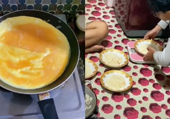 Ngakak Kocak! Seorang Pria Timbang Piring Berisi Nasi Goreng Sebelum Dimakan Bersama, Definisi Keadilan Sosial bagi Seluruh Rakyat Indonesia