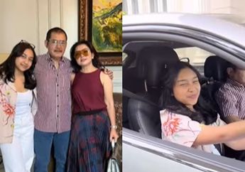 Umurnya Belum Genap 17 Tahun Sudah Berani Bawa Mobil Sendiri, Putri Mayangsari Unjuk Gigi Nyetir Mobil Mewah Antar Kedua Orang Tuanya, Aksinya Bikin Tercengang!