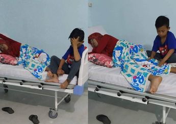 Viral Kisah Pilu Bocah 9 Tahun Antar Ibu yang Sakit Ginjal ke Rumah Sakit, Seorang Diri Tegar Lakukan Hal ini