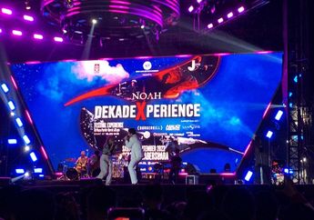 Sempat Terlambat, Penampilan Maliq & D'Essentials di Konser NOAH DekadeXperience Disambut Meriah Fans