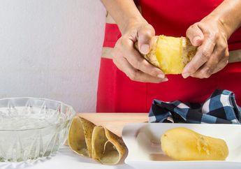 Gampangnya Kebangetan, Begini Cara Kupas Kulit Kentang Tanpa Pakai Pisau, Tinggal Tarik Bagian Ini