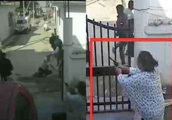 Istri Todongkan Pistol Demi Selamatkan Suami yang Dikeroyok, Awalnya Tak Dihiraukan, Pelaku Baru Kocar-Kacir Saat Lihat Hal ini
