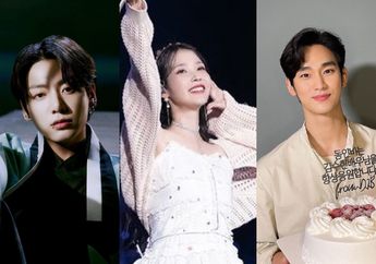 Ada Jungkook BTS hingga Kim Soo Hyun, Ini Deretan Artis Tampan yang Hadir di Konser The Golden Hour IU