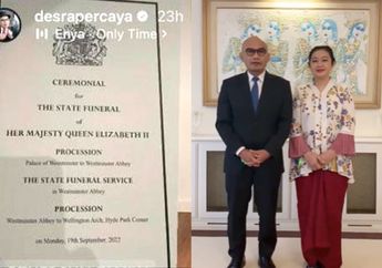 Lihat Penampilan Istri Dubes RI di Pemakaman Ratu Elizabeth II yang Jadi Sorotan
