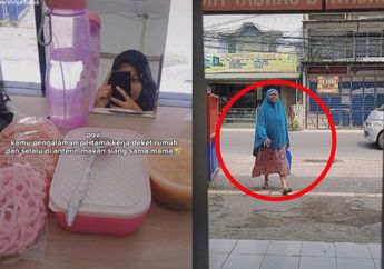 Bukti Kasih Sayang Sepanjang Masa, Wanita Ini Selalu Diantarkan Bekal ke Tempat Kerja oleh sang Ibu, Anak Perantauan Auto Iri!