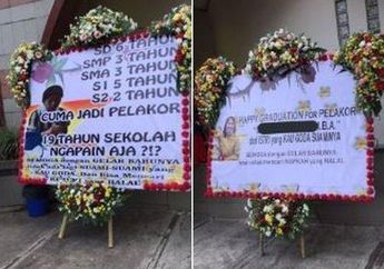Gadis Ini Dapat Kiriman Karangan Bunga Pelakor Saat Wisuda Magister ITB, Momen Bahagia Jadi Ajang Pembukaan Aib: 19 Tahun Sekolah Ngapain Aja?