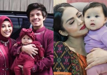 Anggunnya Krisdayanti di Acara Tedak Siten Ameena Nur Atta, Tampil Berkelas Bak Ratu Keraton dalam Balutan Kebaya Oranye