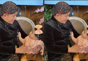 Kepincut Irfan Hakim, Ameena Sampai Miring-miring Saat Lihatin sang MC Ganteng Bak Terheran-heran, Eskpresi Anak Atta Aurel Jadi Sorotan