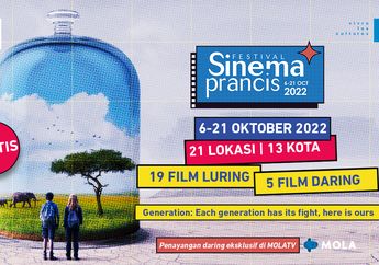 Festival Sinema Prancis 2022 Siap Digelar, Bakal Disiarkan di 13 Kota di Indonesia dan MOLA TV, Intip Daftar Filmnya!
