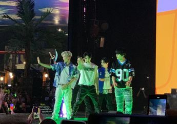 Daebak! NCT Dream Ajak NCTzen 'Beatbox' Bareng di Konser Korean Wave 2022