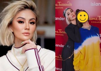 Patung Lilin Agnez Mo Resmi Mejeng di Museum Madame Tussauds, sang Penyanyi Girang Lihat Kembarannya yang Tampak Nyata