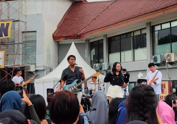 Synchronize Jadi Panggung Festival Pertama, Pasangan Duet Rayhan Noor dan Agatha Pricilla Bikin Penonton Baper!