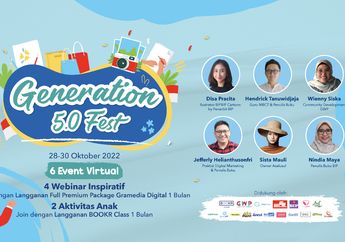 Sambut Hari Sumpah Pemuda, Gramedia Digital dan Ibu Pembelajar Indonesia Adakan Event Generation 5.0 Festival