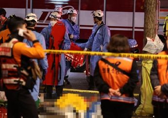 Ratusan Orang Terkapar di Jalanan Itaewon Saat Pesta Halloween, Pemkot Seoul Kewalahan Terjunkan Polisi dan Tim Damkar