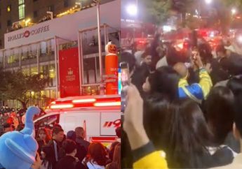 Miris, Para Pengunjung Ini Malah Asyik Menari di Samping Ambulans Saat Tragedi Halloween Itaewon Terjadi