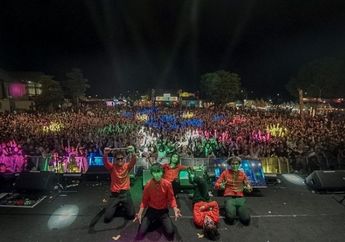 Manggung di Festival Musik Terbesar Solo Raya, The Changcuters Sukses Bikin Jongkok Ribuan Penonton