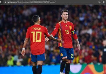 Piala Dunia 2022 - Pesan Luis Enrique untuk Sergio Ramos dan Thiago Alcantara usai Terdepak dari Skuad Spanyol