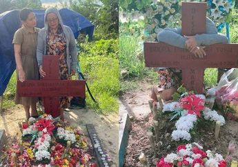 Brigadir J Ulang Tahun, sang Ibunda Rayakan Hari Lahir sang Polisi di Makam, Vera Simanjutak Tulis Pesan Pilu: Sayang...