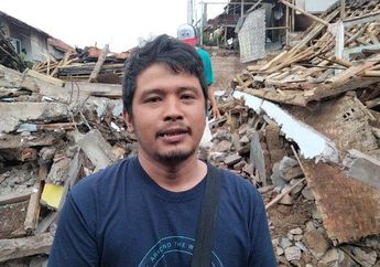 Gempa Cianjur Telan Korban 271 Jiwa, Suami Nelangsa Minta Bantuan Tim SAR Cari Keberadaan Istrinya yang Tengah Hamil