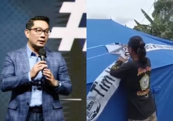Ridwan Kamil Dongkol Lihat Pengungsi Bredeli Spanduk Nama Gereja Penyumbang Tenda Korban Gempa Cianjur: Sangat Disesalkan!